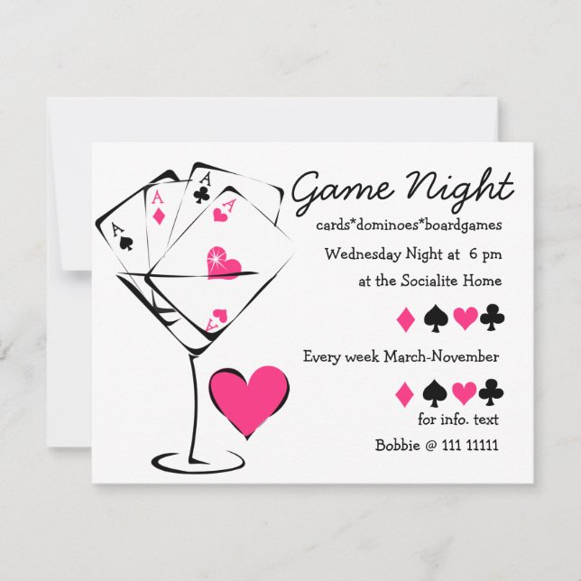 Convite Martini Suit (Frente)