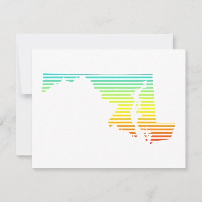 Convite maryland chill fade (Frente)
