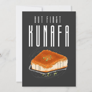 Convite Mas Primeiro Knafeh Kunafa Kunafeh AI Gerou ك ن ا 