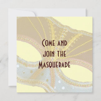 Convite Mascarada