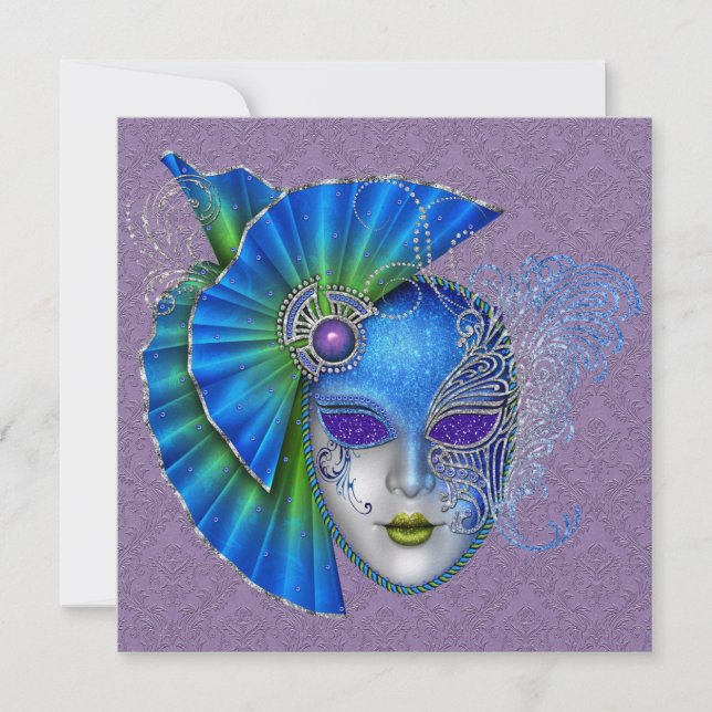 Convite Mascarada - Evento Gala - SRF (Frente)