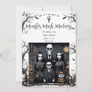Convite Mash do Monstro do Partido das Bruxas