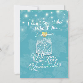 Convite Mason Jar Floral Você Será Meu Casamento De Brides