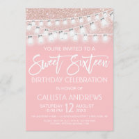 Mason Jar String Cor-de-rosa Luzes brilhantes Doce