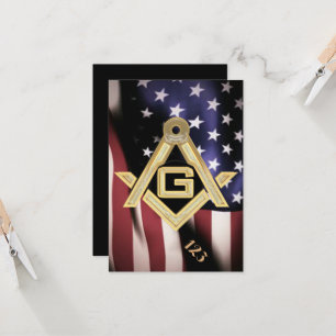 Convite Masonic Ouro Rush