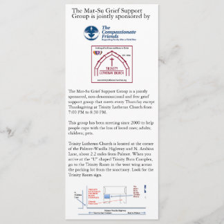 Convite Mat-Su Grief Support Group Advertisement 