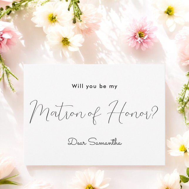 Convite Matriz de Honra, Black White Invitation (Criador carregado)