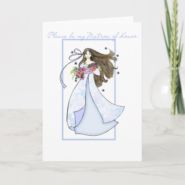 Convite Matron of Honor Invitation (Frente)