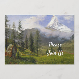 Convite Matterhorn Birthday