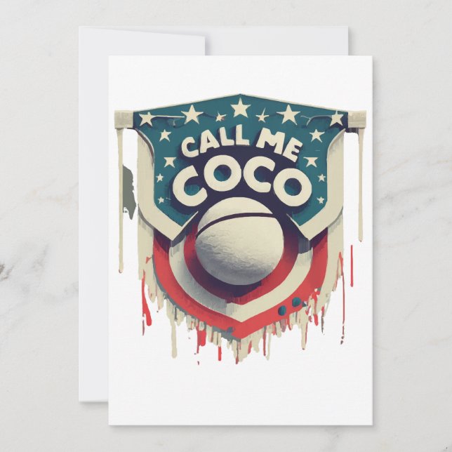 Convite Me Chame de Campeão do Coco (Frente)