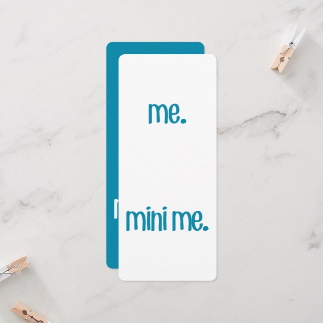 Convite Me & Mini (Frente/Verso In Situ)