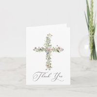 Meadow wildflower cruzou Religião Obrigado