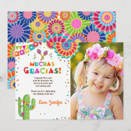 Convite Média mexicana Muchas Gracias do Nacho do cacto da
