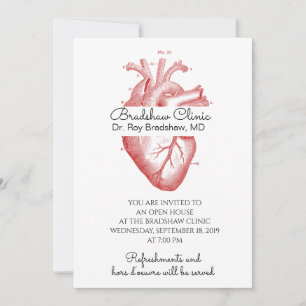 Convite Médico Cardiologista Casa Aberta