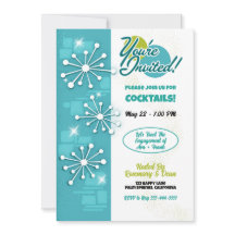 Médio do século moderno Sputniks Festa de noivado