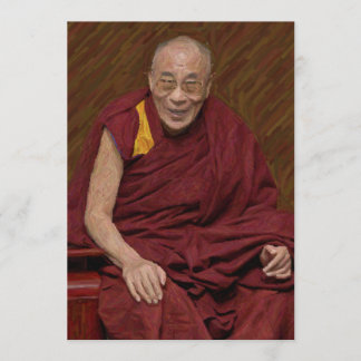 Convite Meditação budista Yog do budismo de Dalai Lama