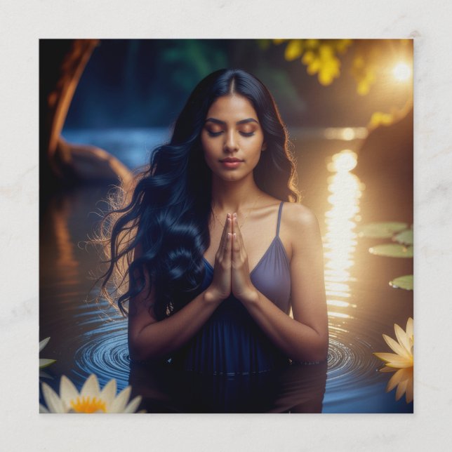 CONVITE MEDITATION - YOGA - WELLNESS - CARPE DIEM (Frente)