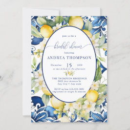 Convite Mediterrâneo | Limão de Citros | CHÁ DE PANELA