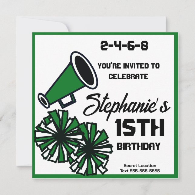 Convite Mega Cheer: #7 (Frente)