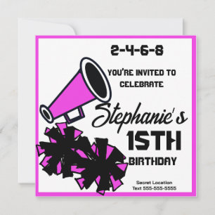 Convite Mega Cheer Convite: #3