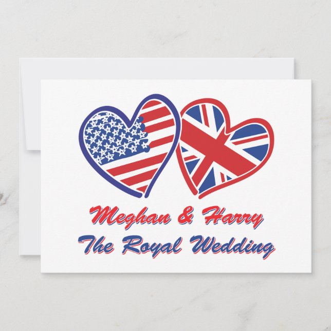 Convite Meghan e Harry (Frente)
