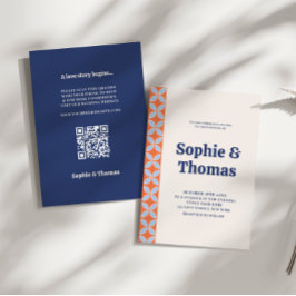 Convite Meio século Retro Wedding