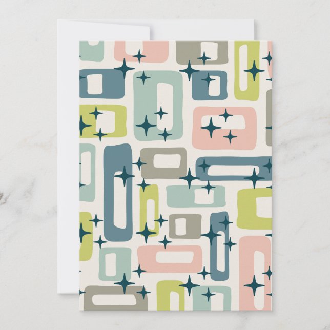 Convite Meio século Retroativo Moderno (Frente)