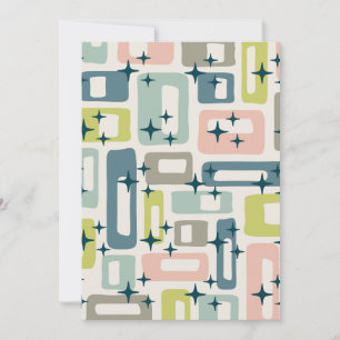 Convite Meio século Retroativo Moderno