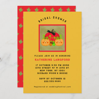 Convite Melhor Chá de panela do outono