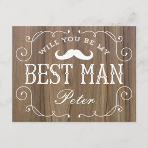 Convite Melhor Homem Russo  Padrinhos de casamento
