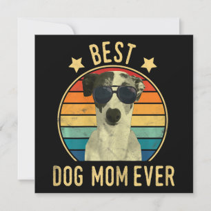 Convite Melhor Mãe de Cachorro de Todos os Tempos Italiano