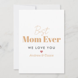 Convite Melhor mãe de todas