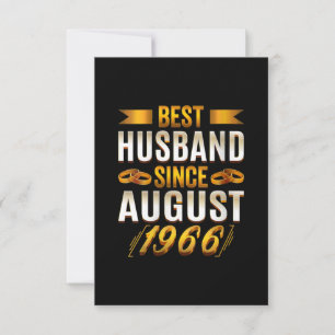 Convite Melhor Marido Desde Agosto de 1966 - Engraçado 54º