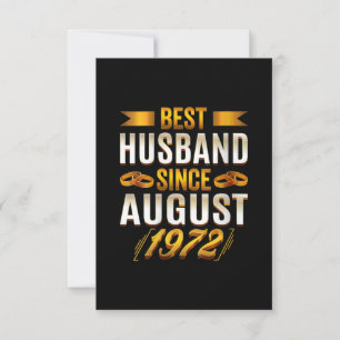 Convite Melhor Marido Desde Agosto de 1972 - Engraçado 48º
