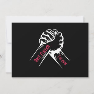CONVITE MELHORES AMIGAS PARA SEMPRE, CORRESPONDENDO AOS ME
