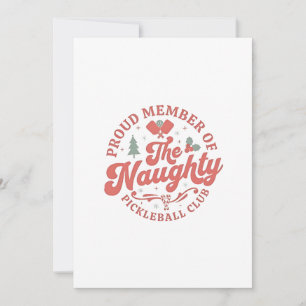 Convite Membro Orgulhoso do Clube Naughty Pickleball
