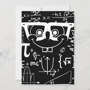 Convite meme engraçado de piadas de matemática-rosto feliz