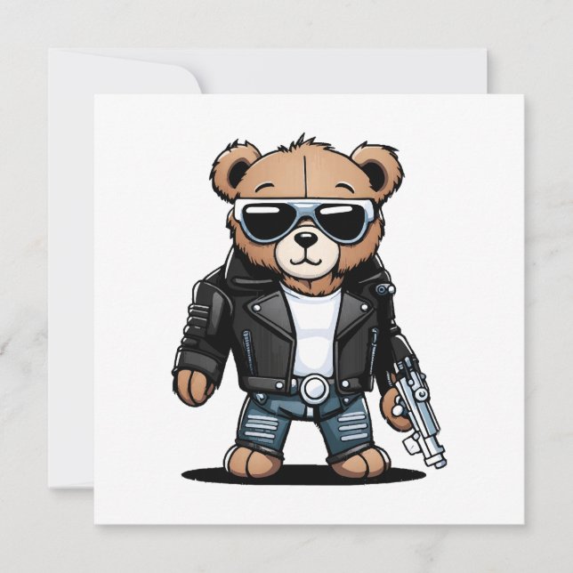 Convite Memes de Teddy Fofos (Frente)
