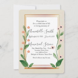 Convite Memória Ativa MODERNA SOFISTICADA