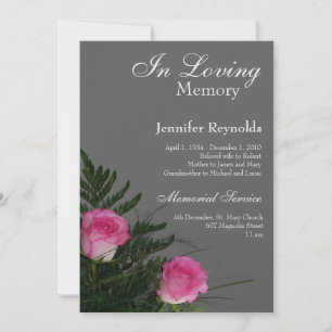 Convite Memorial/anúncio
