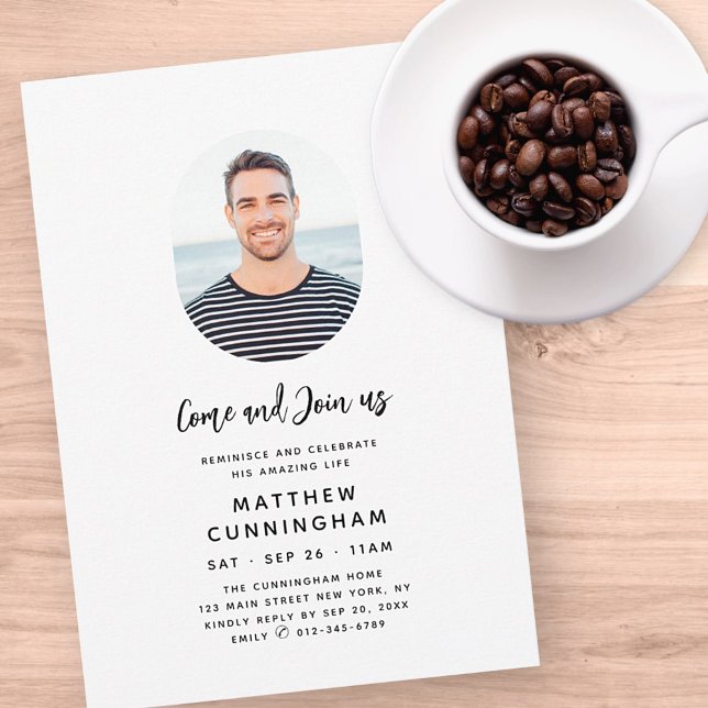 Convite Memorial Foto Moderna Memorial (Criador carregado)