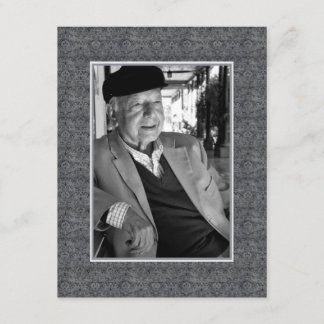 Convite Memoriam Lembrança Foto De Aviso De Morte