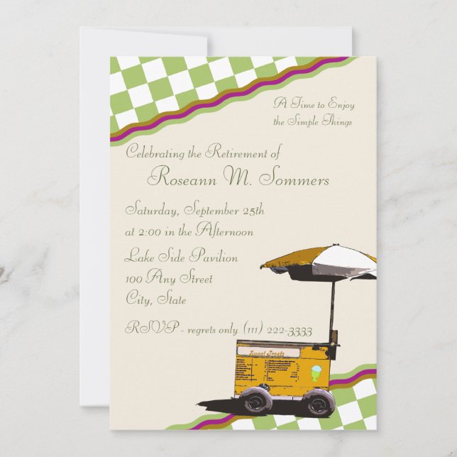 Convite Memórias de Verão/ Reforma (Frente)