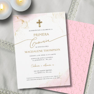 Convite Menina Espanhola Primeira Comunhão Primera Comunio