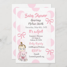 Menina Rosa com Chá de Urso Teddy