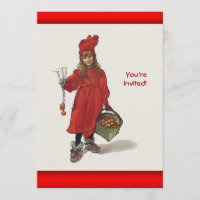 Menina sueco pequena de Carl Larsson: Brita como