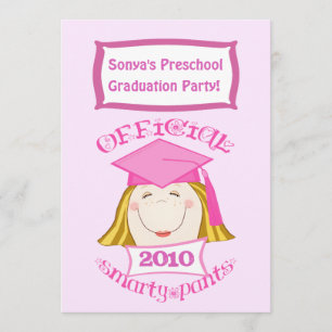 Convite Meninas na escola / Festa de formatura do jardim d