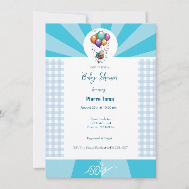 CONVITE MENINO  (Frente)