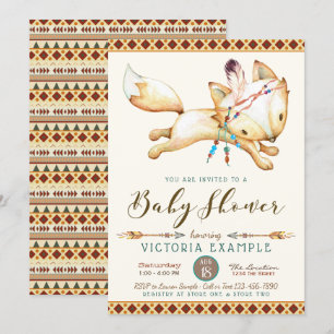 Convite Menino Fox Bebê Invasores