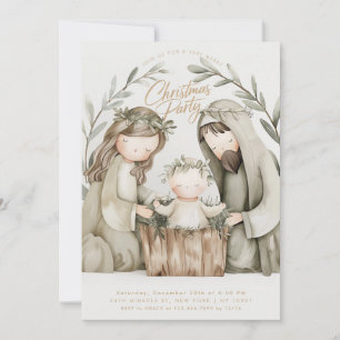 Convite Menino Jesus Maria Natal Religioso Natal